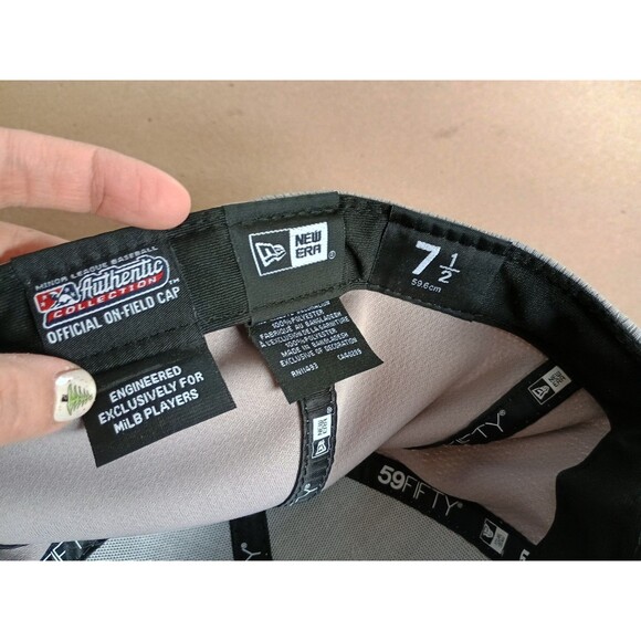 Montgomery Biscuits Milb New Era 59Fifty 7.5 Inch Fitted Baseball Cap Hat - Picture 4 of 5